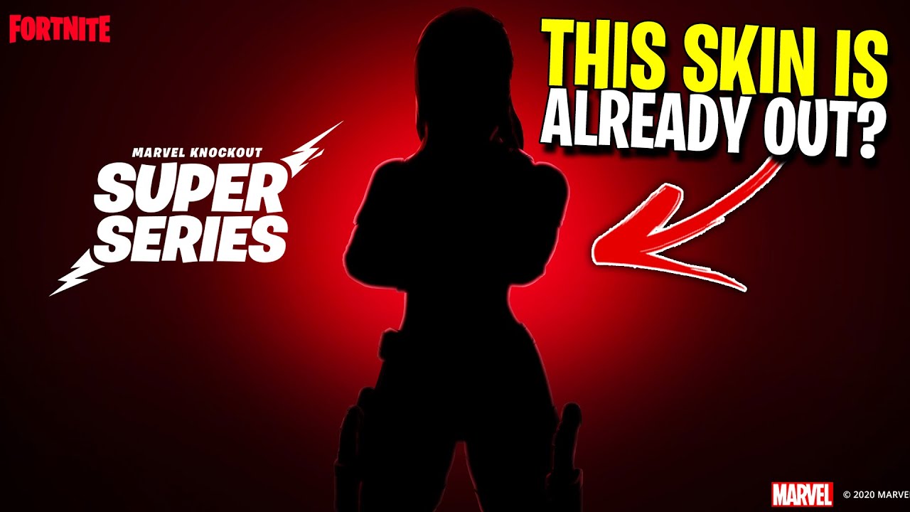 The NEW Black Widow SNOW SUIT Skin in Fortnite! (Marvel Super Series Cup)