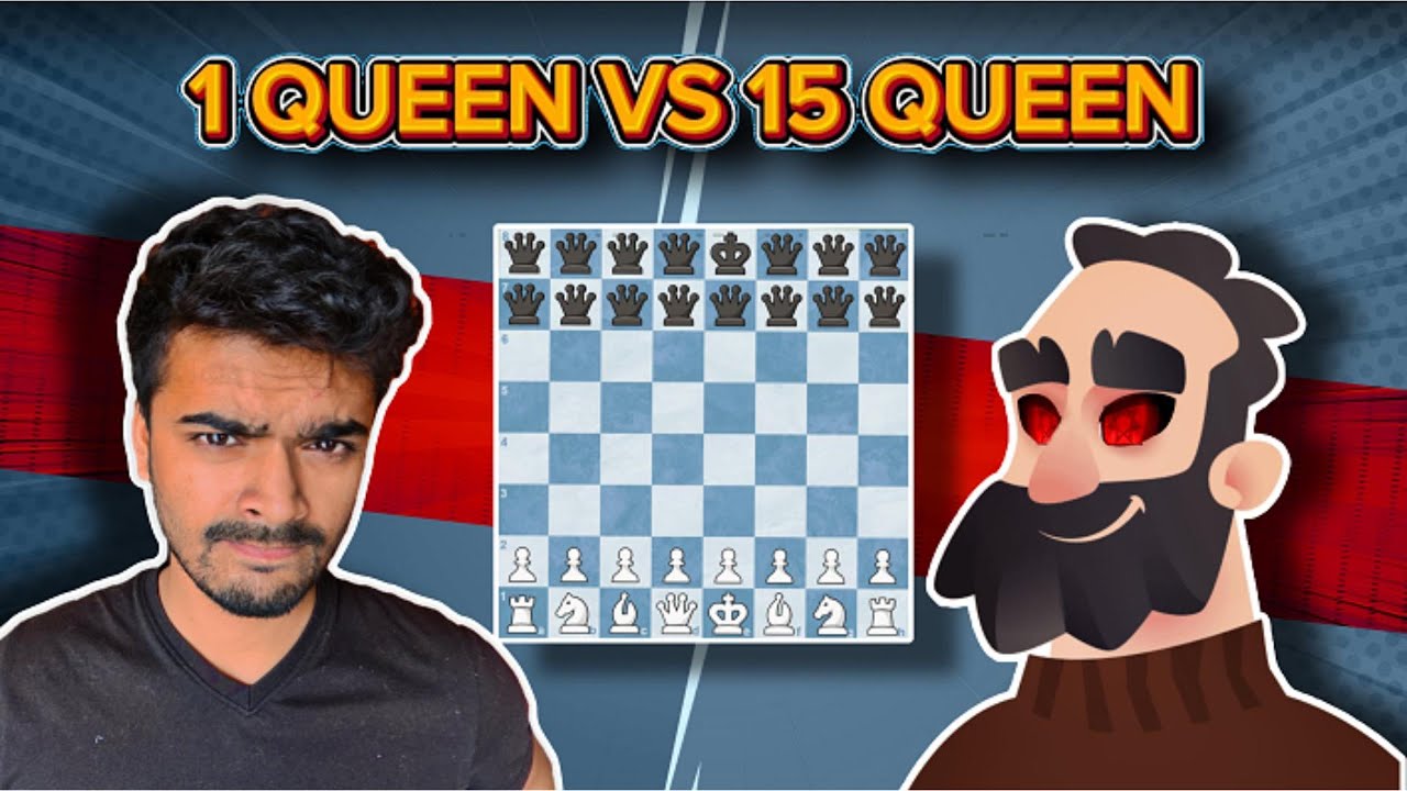 1 QUEEN VS 15 QUEENS👸
