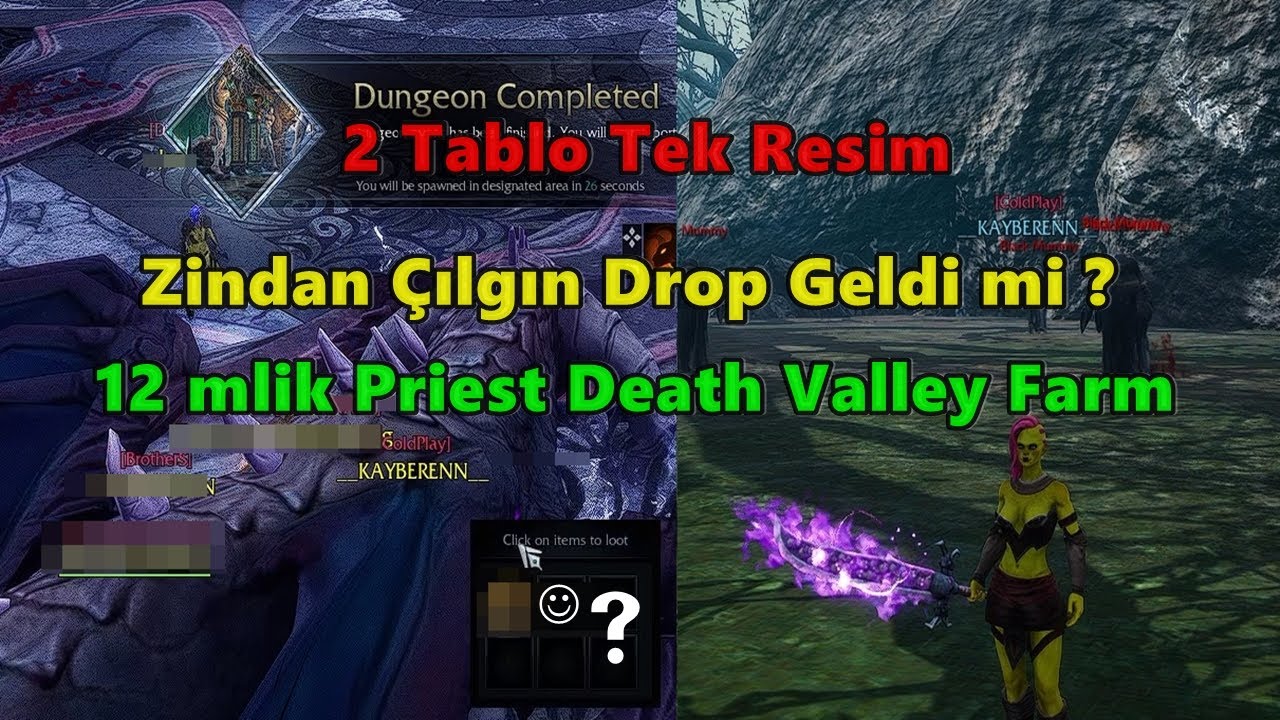 Rise Online 12' mlik Priest Dv Farm Ve Zindan &Ccedil;ılgın Drop Geldi Mi ?