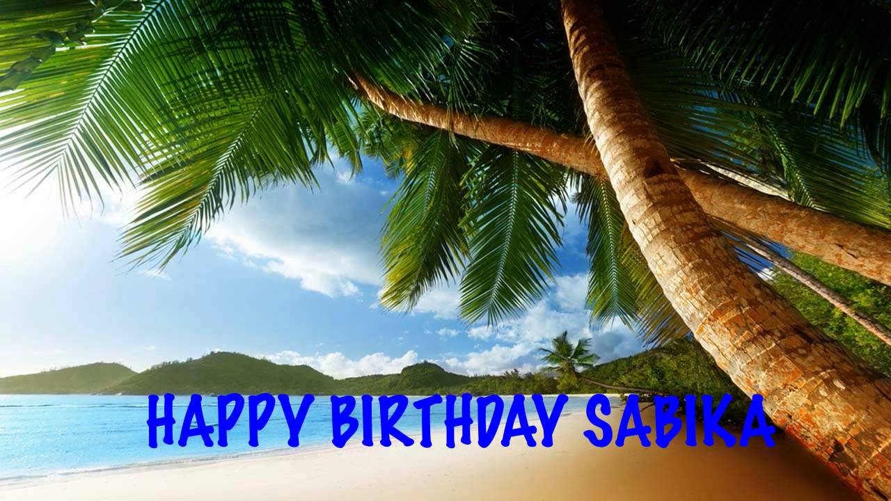 Sabika  Beaches Playas - Happy Birthday
