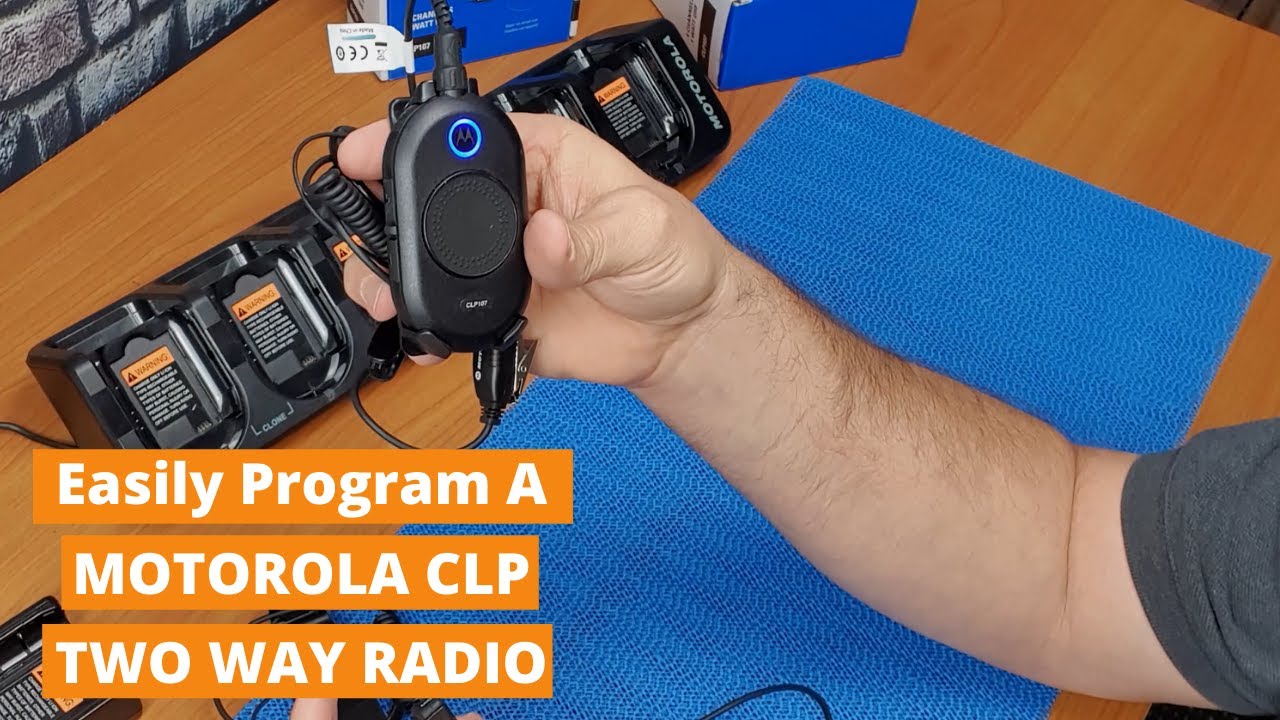 How to use Motorola CLP Two Way Radio I Training Video