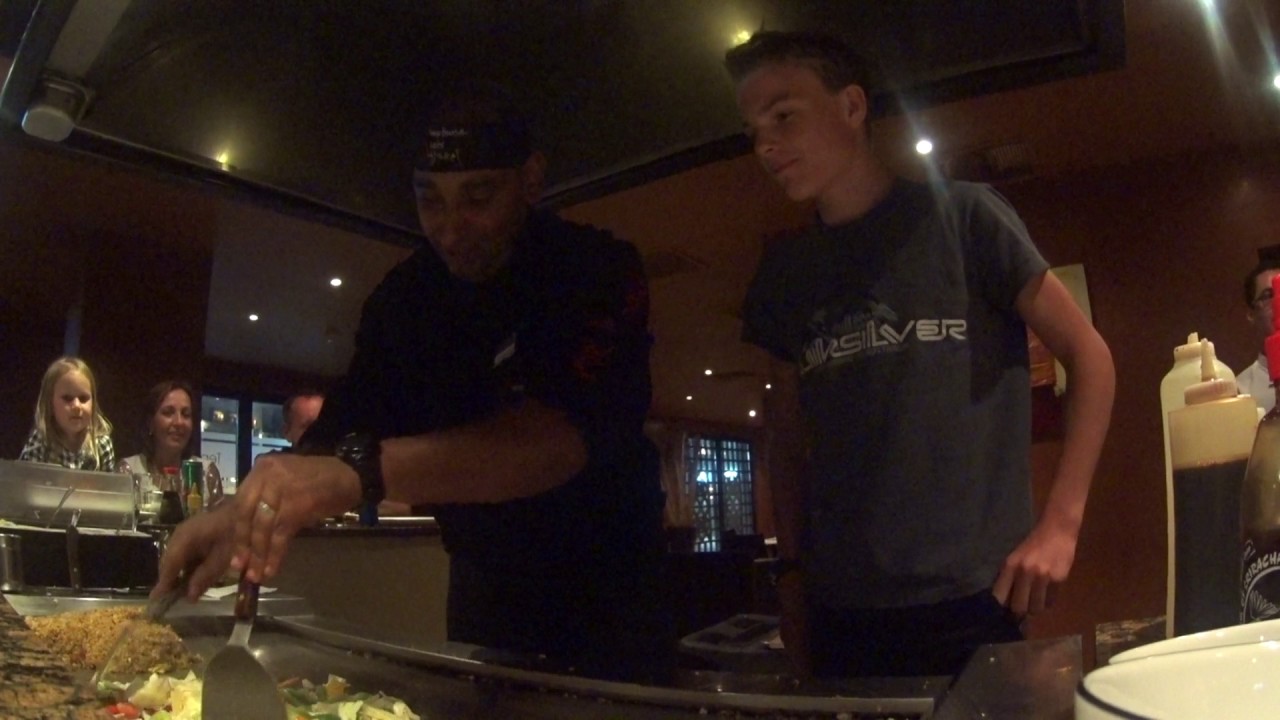 Steigenberger Aqua Magic Teppanyaki evening Main course and show Sep.2016