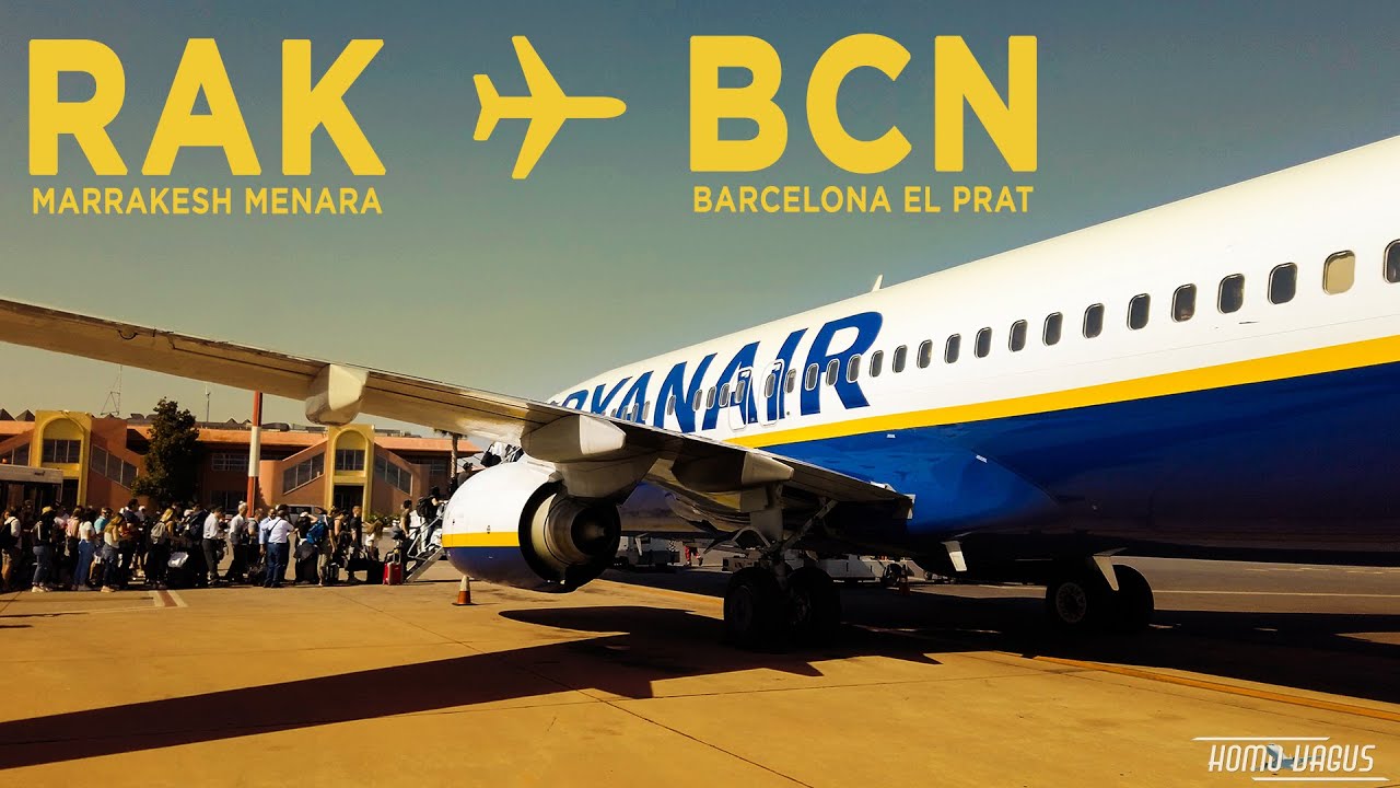 Ryanair | Marrakesh to Barcelona | Boeing 737 | Flight experience