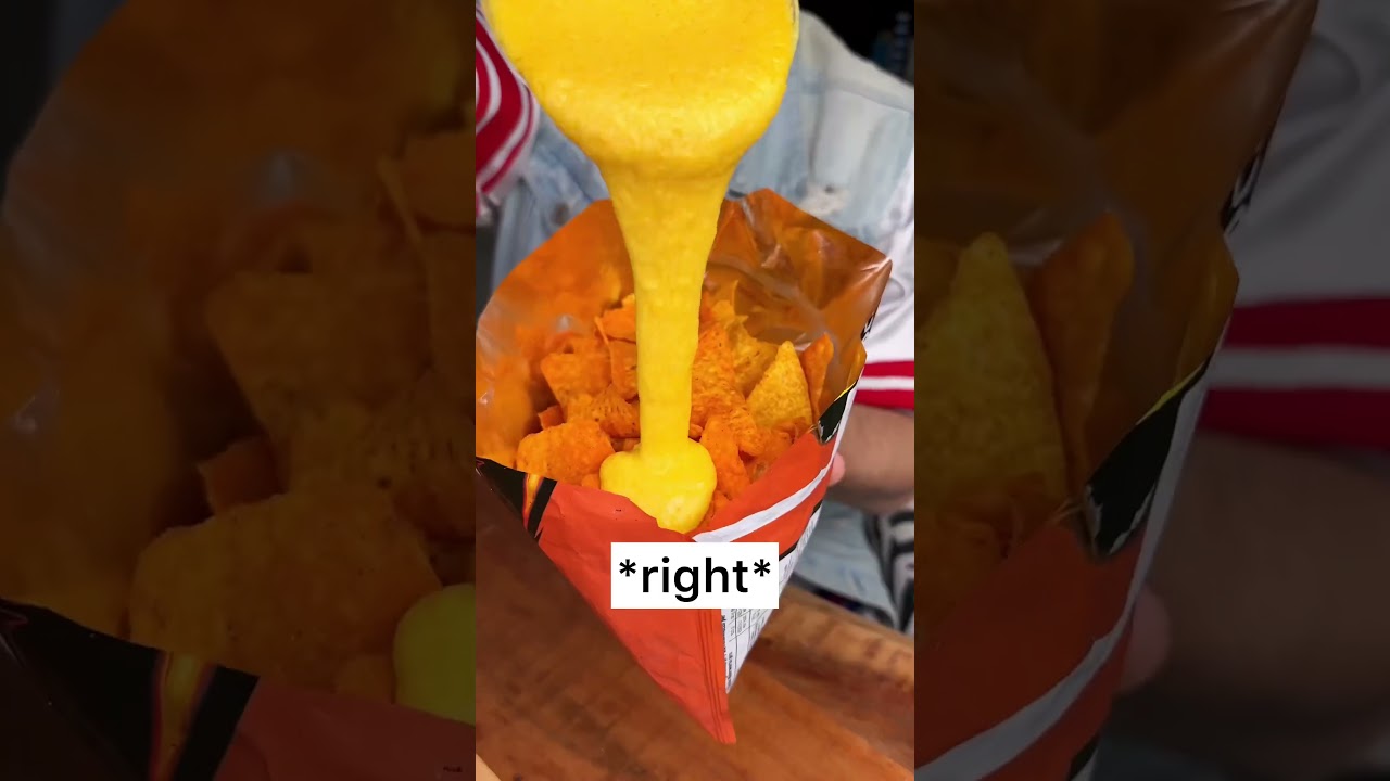Little doritos NACHOS hack from Street food vendor😎🌮🧀&hearts;️🔥 | CHEFKOUDY