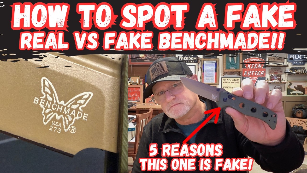 Fake vs Real Benchmade Mini Adamas: 5 Reasons This Knife is a Clone!