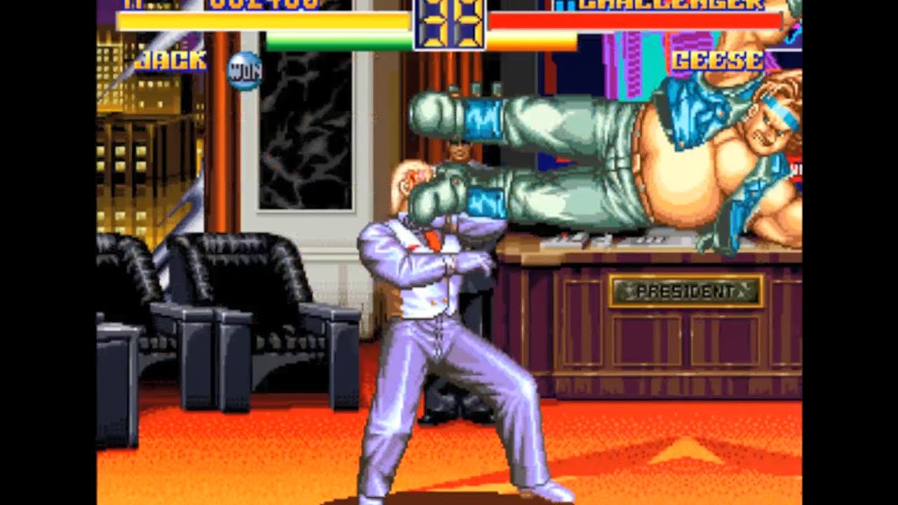 ART OF FIGHTING 2 ( ARCADE ) JACK TURNER - FULL GAME - NO LOSS MATCHES