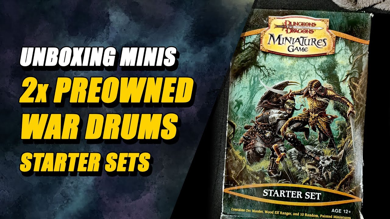 Two DDM War Drums Starter Sets That Might Not Contain What They Are Supposed To!