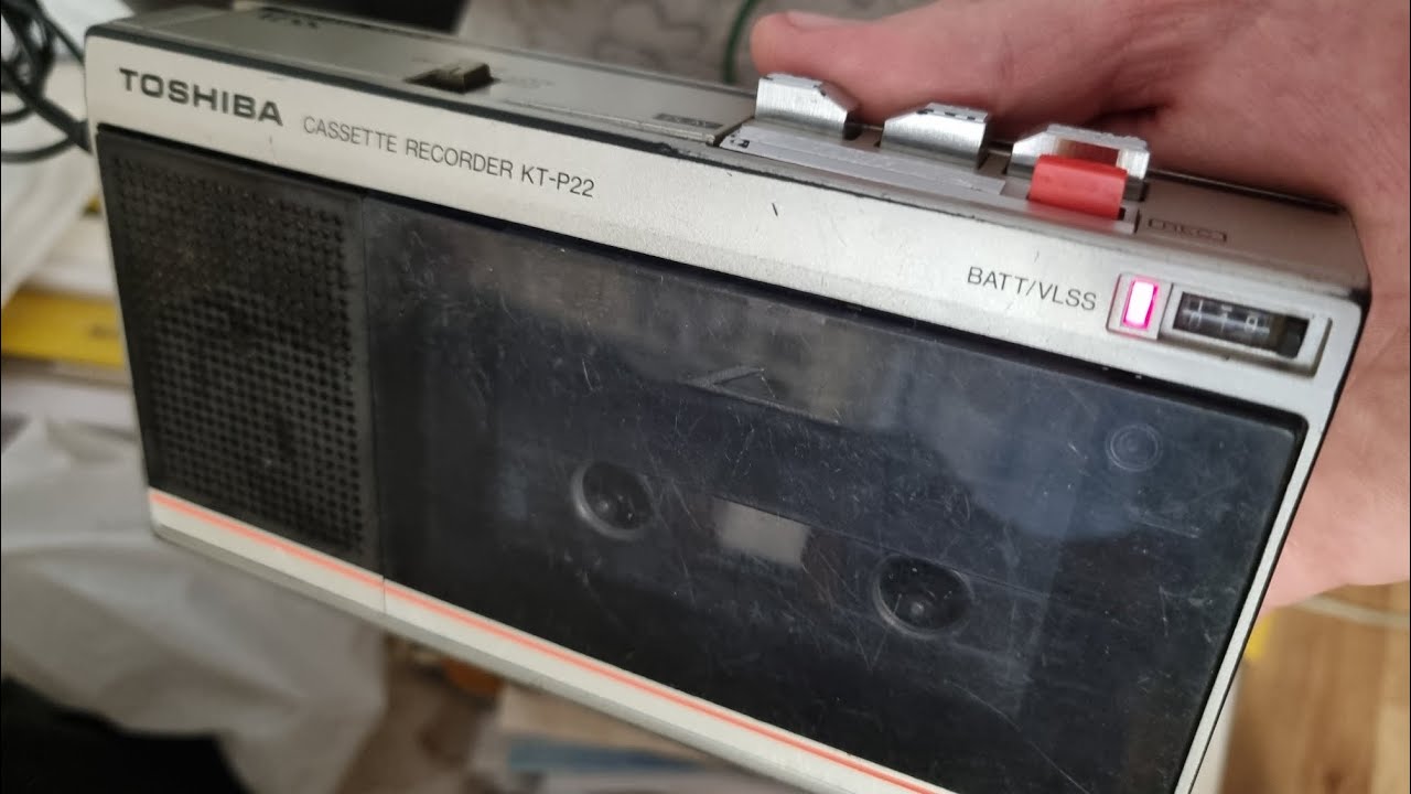Cassette Recorder Toshiba KT-P22