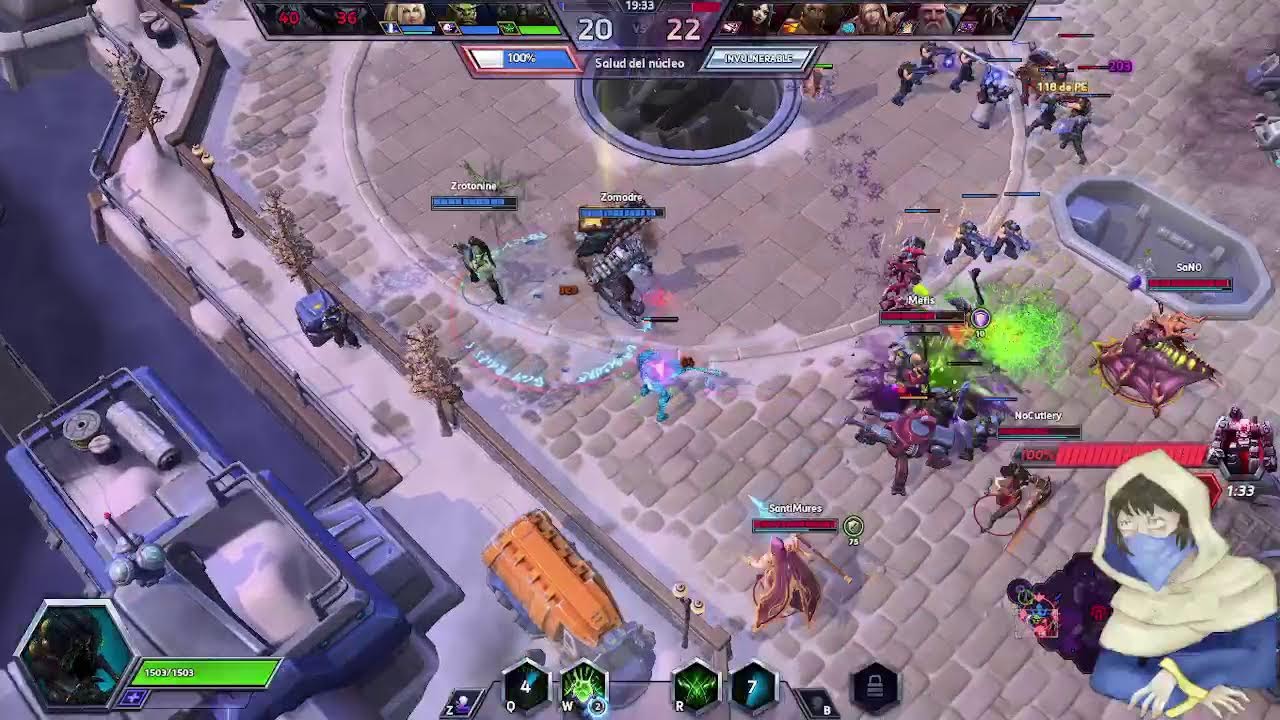 Unas Partidas de Heroes of Storm