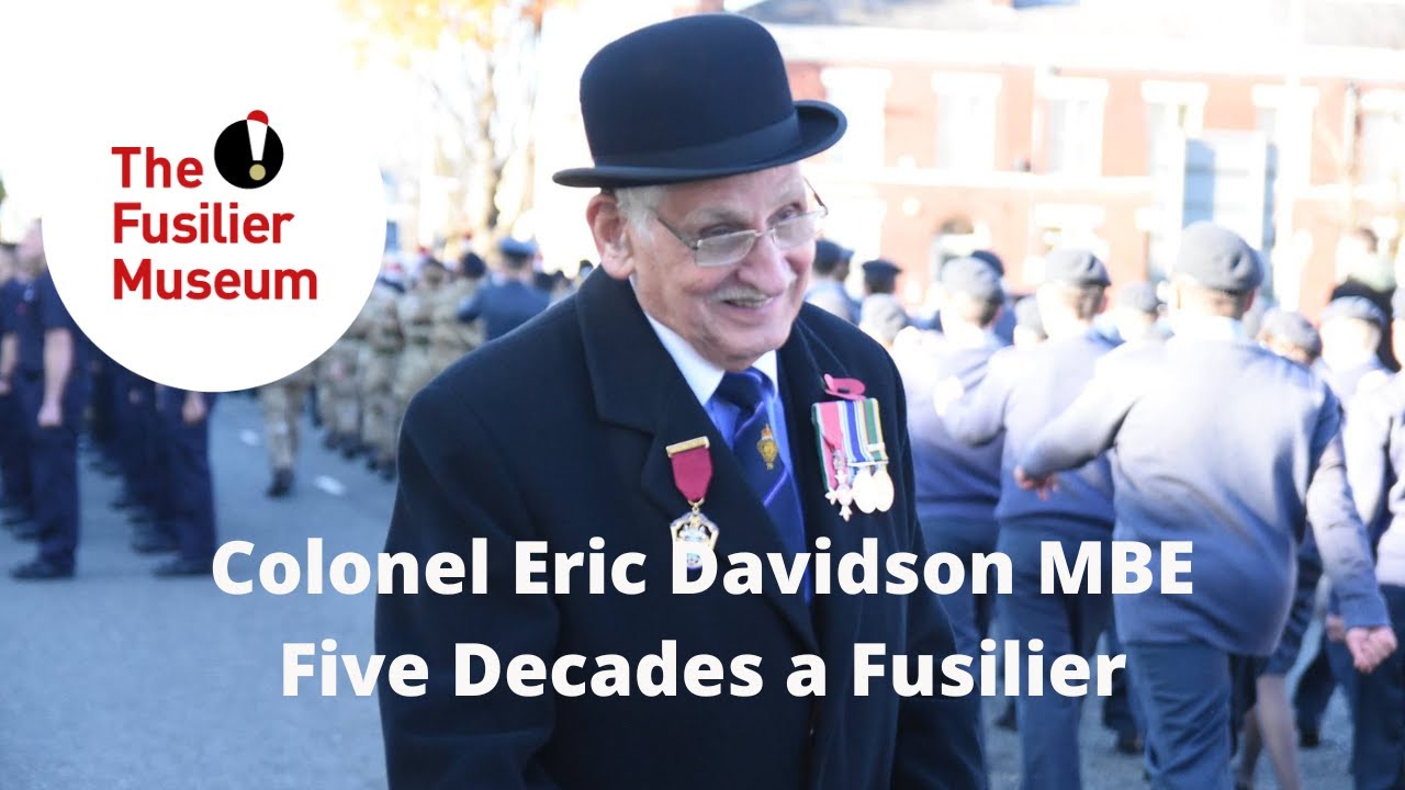 Colonel Eric Davidson Five Decades a Fusilier | The Royal Regiment of Fusiliers