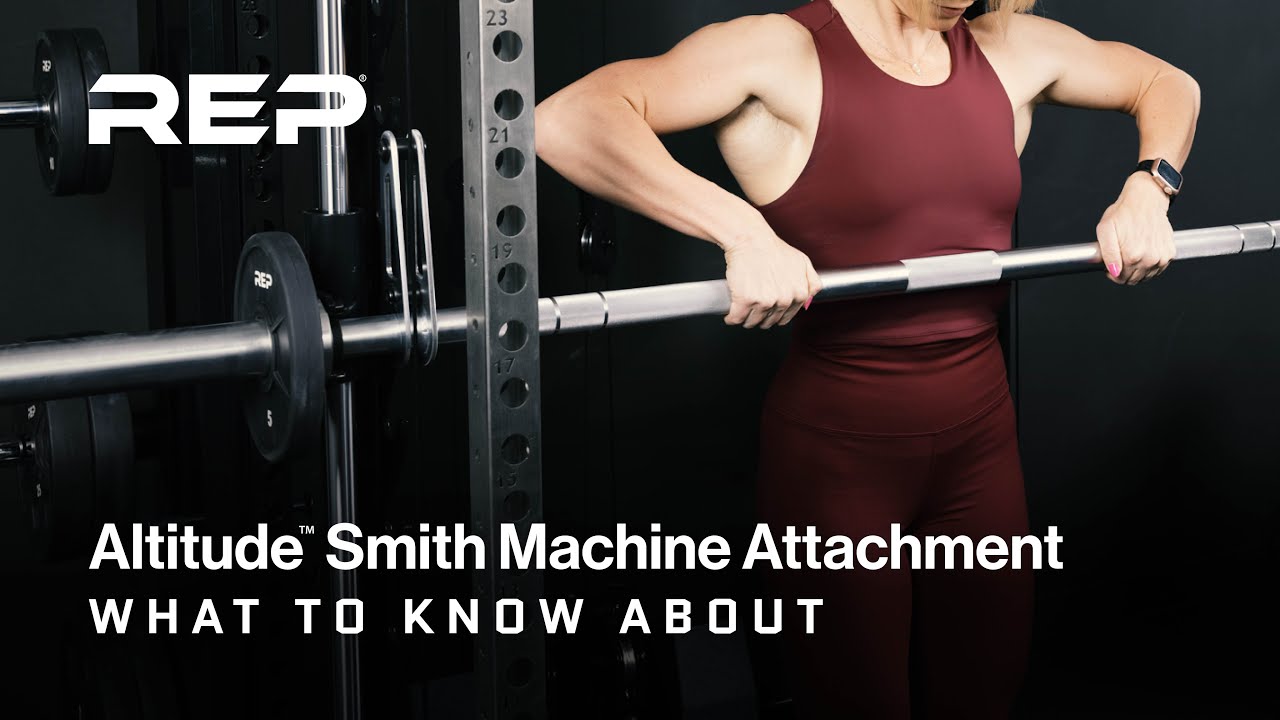 What to know about the REP Fitness Altitude Rack Smith Machine Attachment