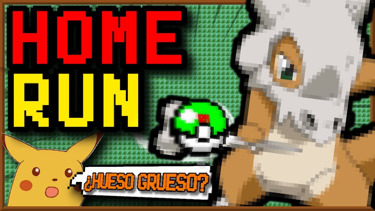 ¿Puede CUBONE terminar Pokémon Rojo Fuego SOLO?