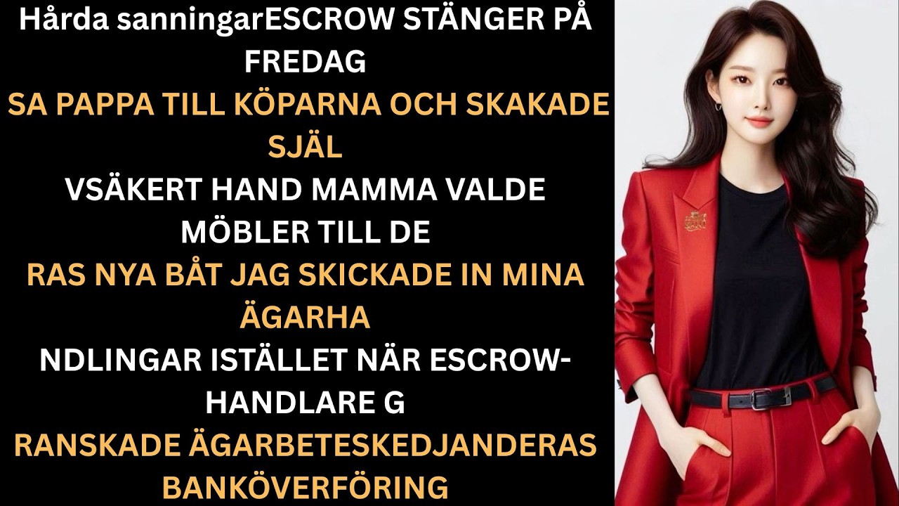 Föräldrar sålde min hyresfastighet  tills escrow-bolaget avslöjade sanningen