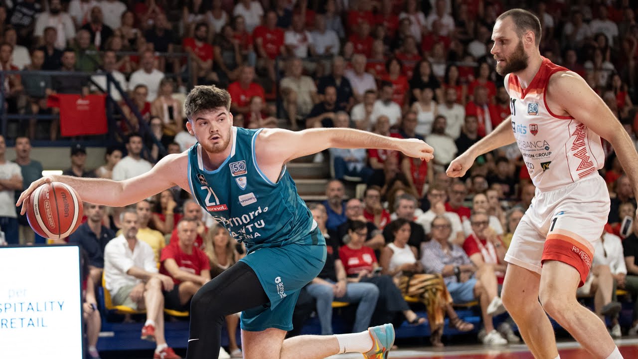Gara 1 Finale: Rivierabanca Rimini - Acqua S.Bernardo Cantù 82-86