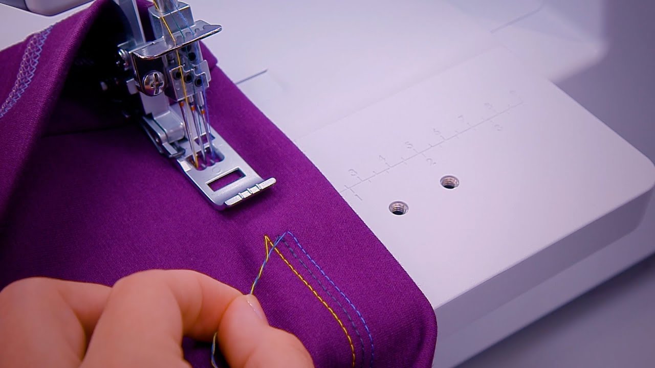 b62 AIRLOCK Tutorial – Coverstitch Default Settings and Test Sewing