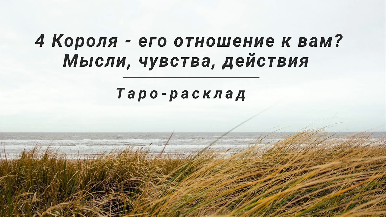 4 Короля 👑  - Мысли, чувства, действия. Отношение мужчины к вам на сегодня ❤️  I Таро - расклад