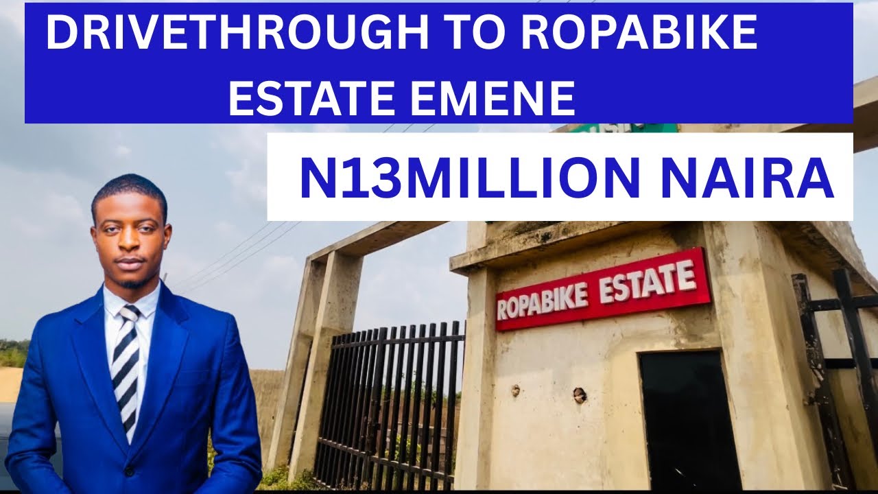	₦13M Land for Sale in Enugu Nigeria | Ropabike Estate Emene
