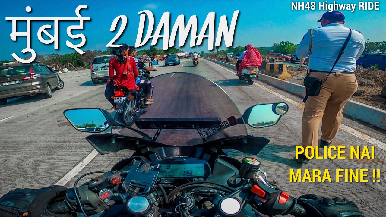 Mumbai To Daman Bike Ride Amazing Experience 🤩