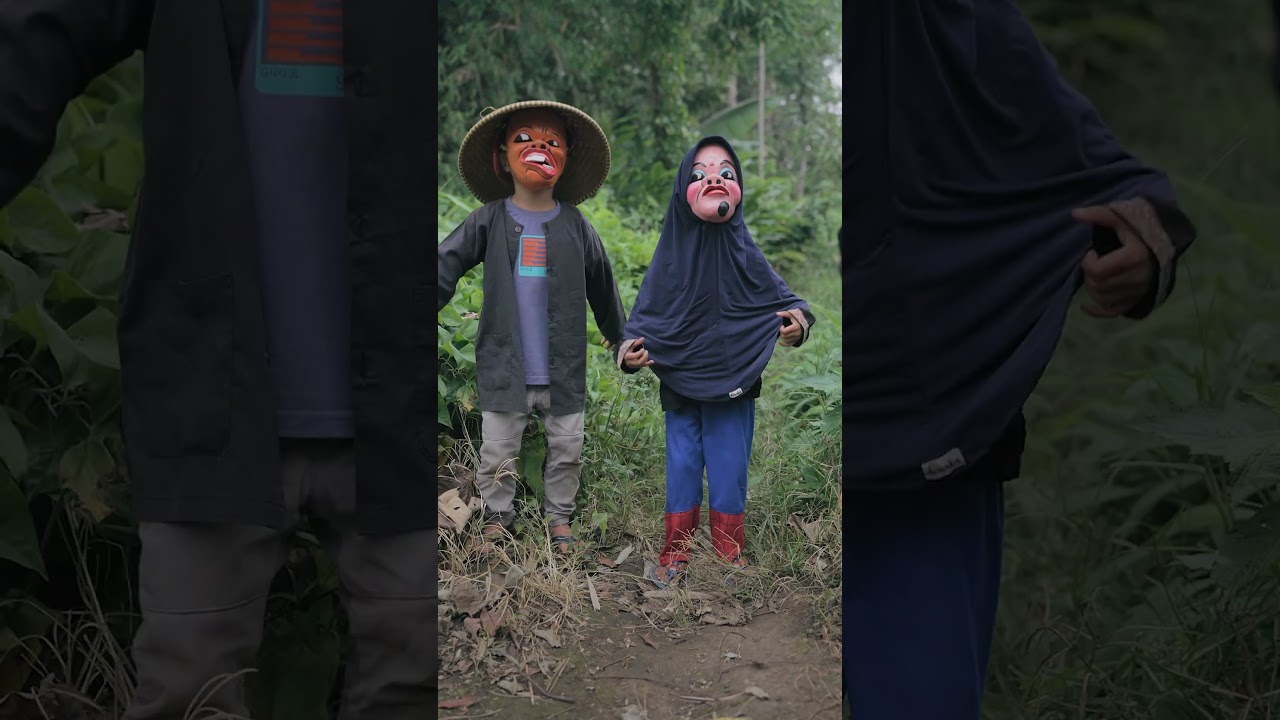 Nyi Lisung waktu kecil #funny #bocil #kocak #dancechallenge