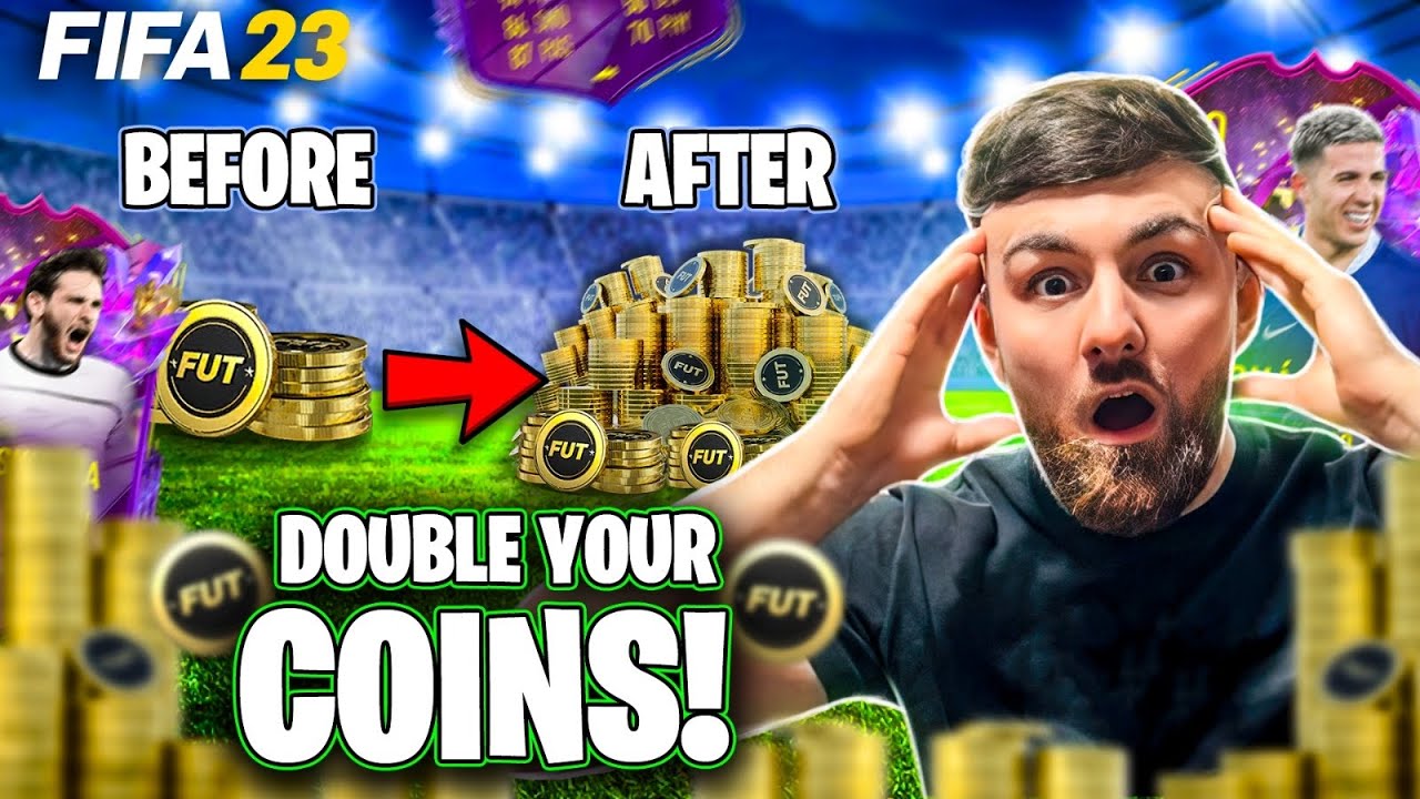 DOUBLE your coins FAST in FIFA 23 (EASIEST method) *ULTIMATE trading guide FIFA23*