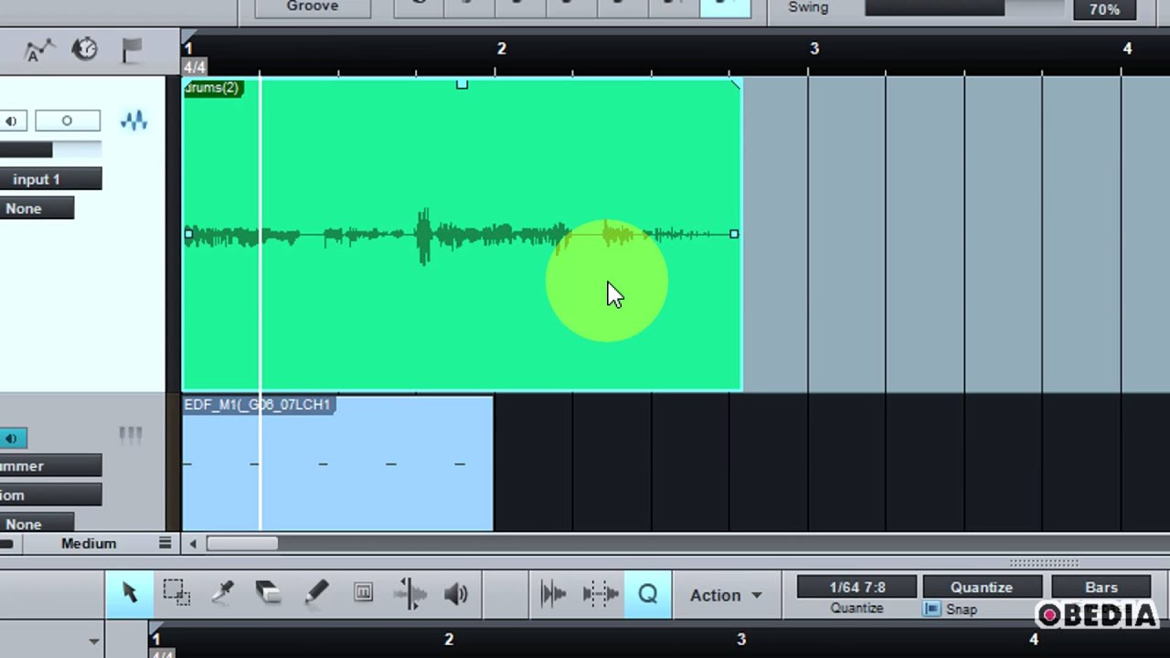 PRESONUS STUDIO ONE - How to use Quantize (Audio and MIDI)