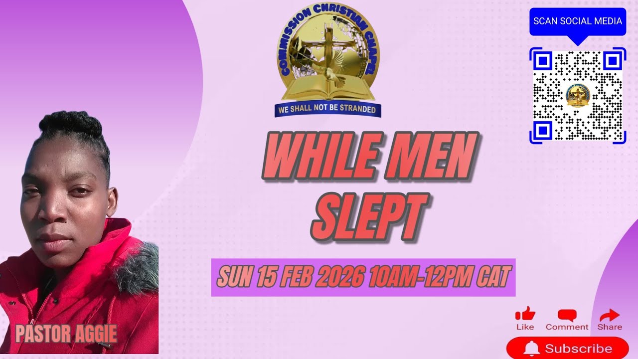 WHILE MEN SLEPT || PASTOR AGGIE