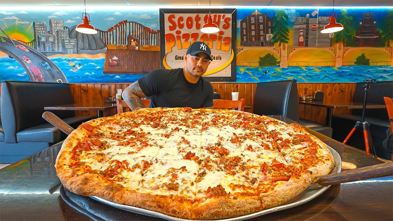 No One Has Managed To Beat This 11-LB Meat Lovers Pizza Challenge in Years!