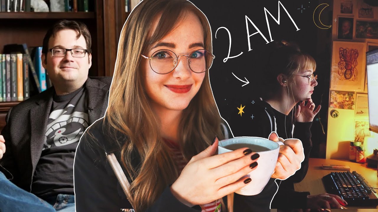 I tried Brandon Sanderson's LATE NIGHT writing routine 🌙✒️