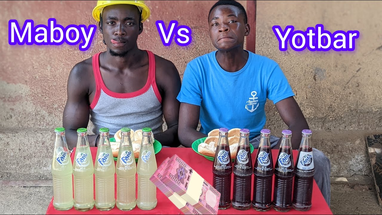 FANTA 🥂 drink competition first parson to finish fanta🍾 bread 🍞 winner 🏆 50,0000 👀💥