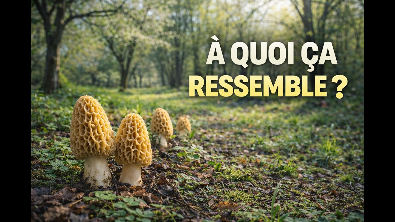 A quoi ressemble un coin à morilles jaunes ?
