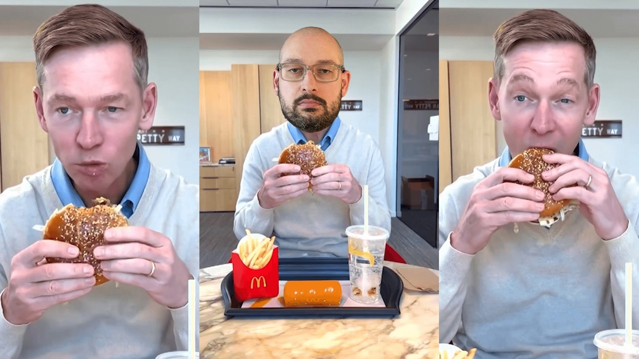 Does the CEO of McDonald's hate food?