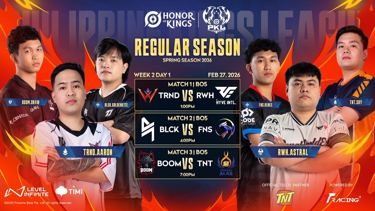 LIVE | PKL Honor of Kings Spring Season 2026 | Regular Season Week 2 - Day 1
