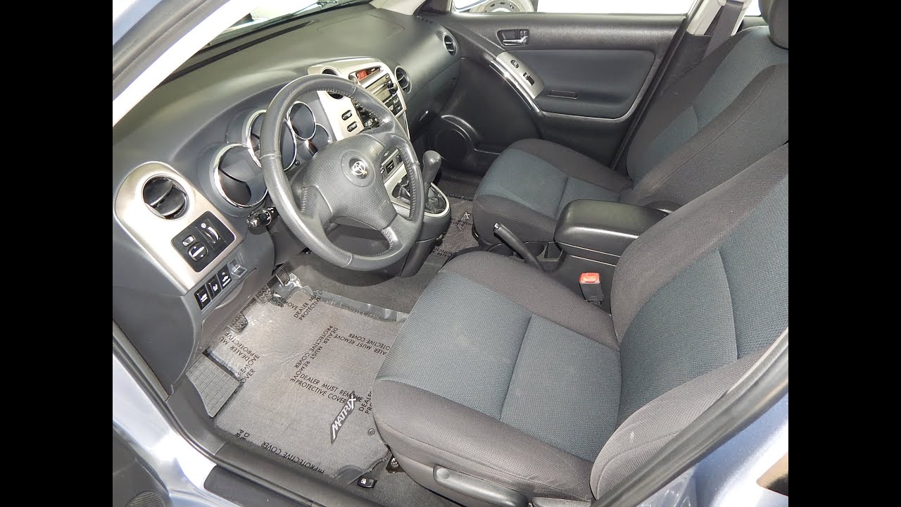 Видеообзор полного ТЕСТ-ДРАЙВА Toyota Matrix XR 2007 года с 5-ступенчатой ​​механической коробкой...