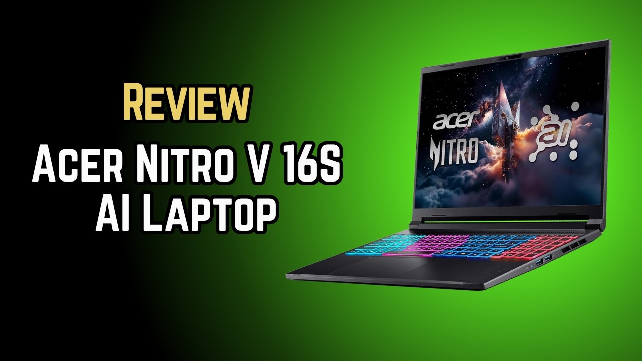 Acer Nitro V 16S AI Gaming Laptop Review | Ryzen 7 260 Processor + RTX  5060 | Best Selling Laptop