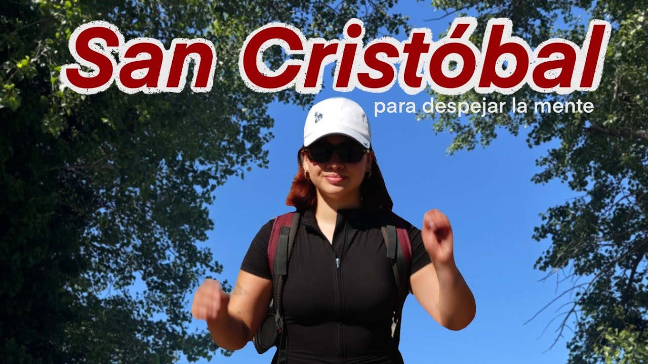 subiendo el san cristóbal para despejar la mente ✴︎