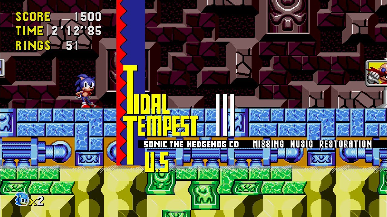 Tidal Tempest - Sonic CD (US) Missing Music Restoration