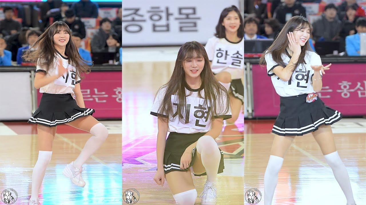 180124 치어리더 안지현 모모랜드(MOMOLAND) - 뿜뿜