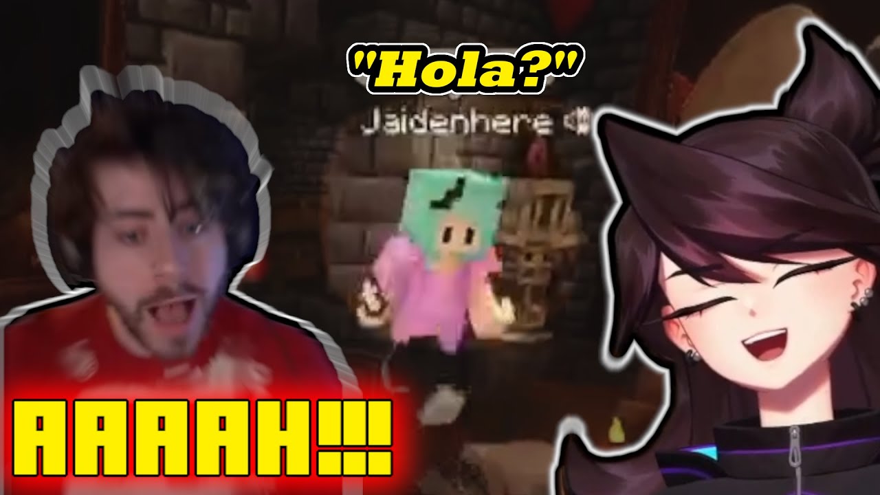 Jaiden Laughs HARD After Scaring Cellbit... [QSMP]