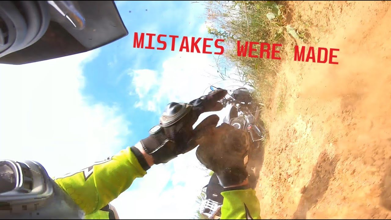 Suzuki V-Strom 650 Rider Bites the Dust on a Motocross Track: Should it be off-road?
