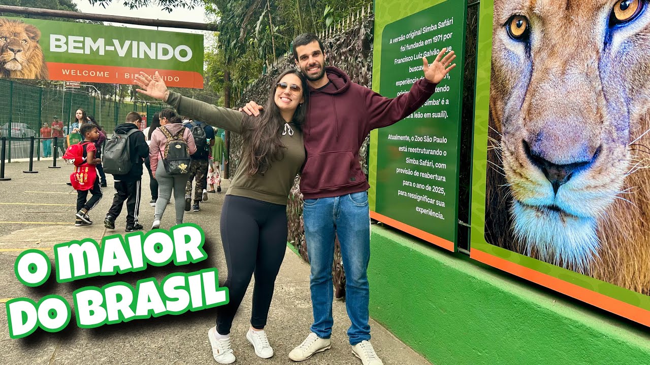 Conhecendo o ZOOLÓGICO DE SÃO PAULO em 2024 | O MAIOR da América Latina!!