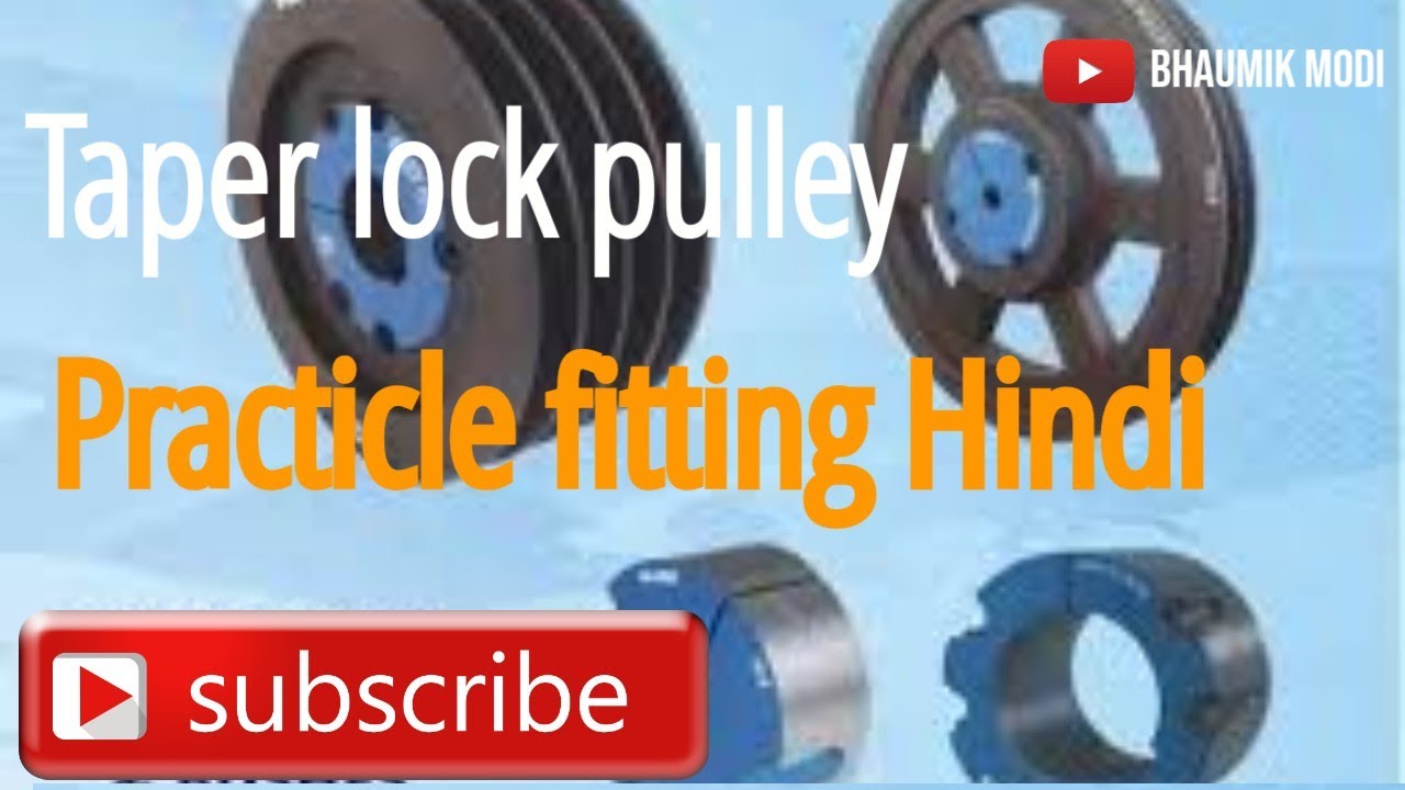 Taper lock pulley installation and removal #pulley #maintenance #industrial