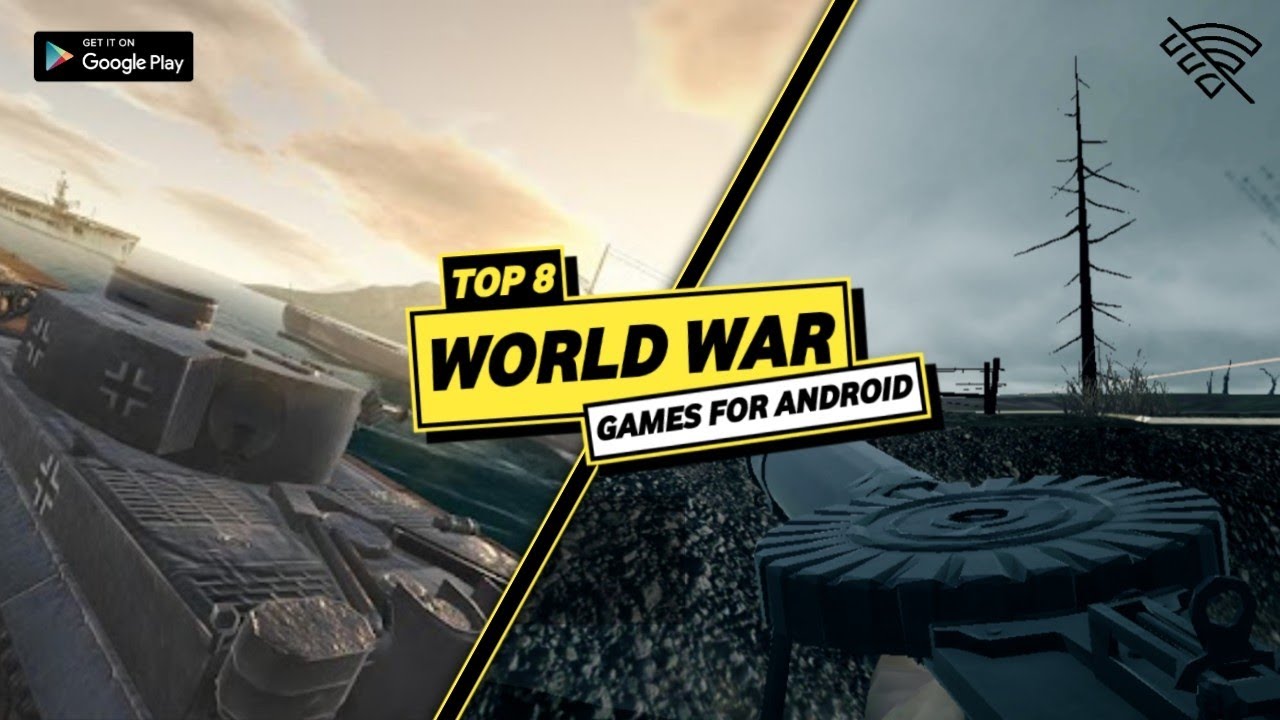 Top 8 Best OFFLINE World War Games For Android | Game Ww2 Android Offline