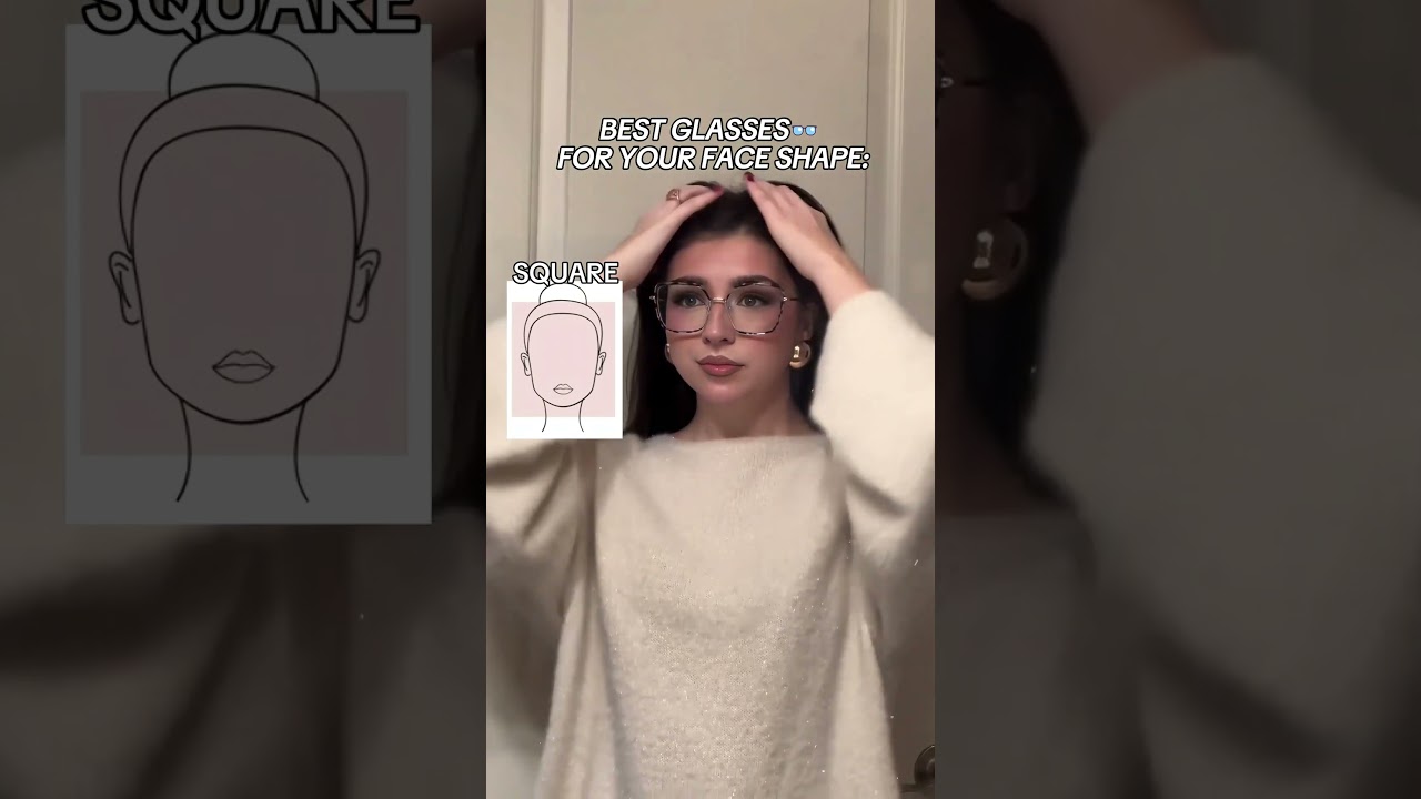 Best glasses for square face shape💕#zeelooleyewear #eyewearstyle #eyewearfashion