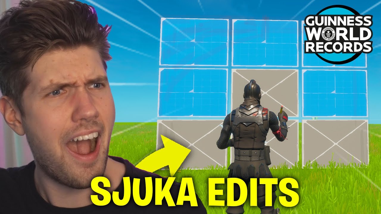 REAGERAR PÅ VÄRLDENS BÄSTA SPELARE PÅ EDITS I FORTNITE *SJUKA FORTNITE MOMENTS*