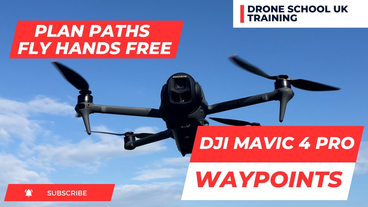 Plan Perfect Flight Paths With Waypoints on the DJI Mavic 4 Pro | Fly Hands-Free Like a Pro