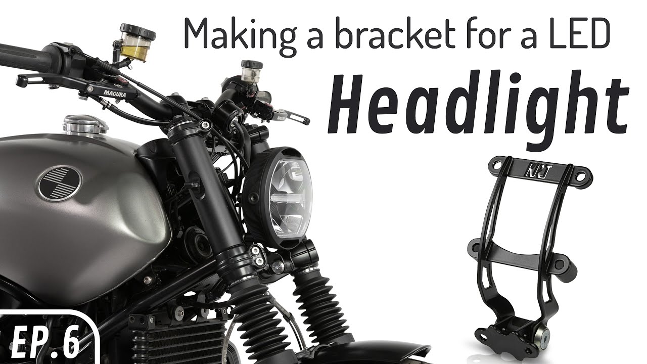 Manufacturing Thunderbolt Headlight bracket | R-NineT Scrambler EP. 6