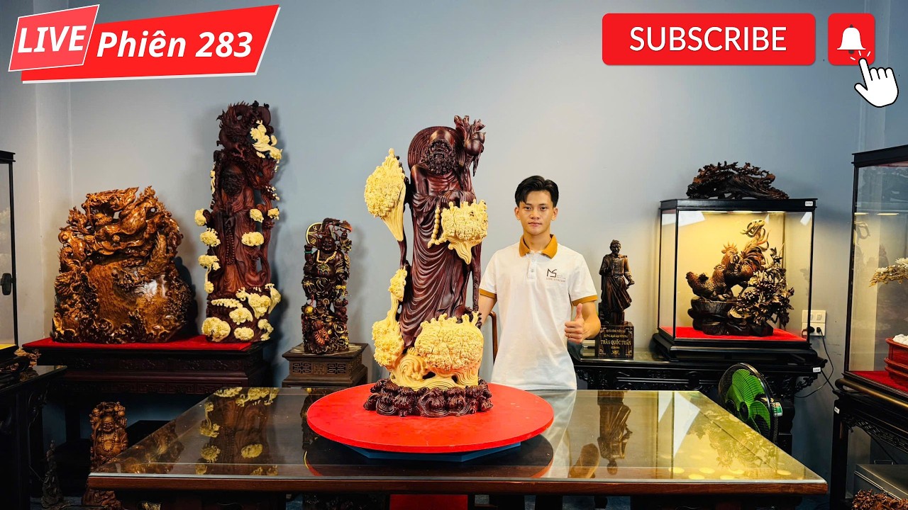 Tượng gỗ phong thuỷ | Đồ Gỗ Mạnh Sơn | 0865.355.966