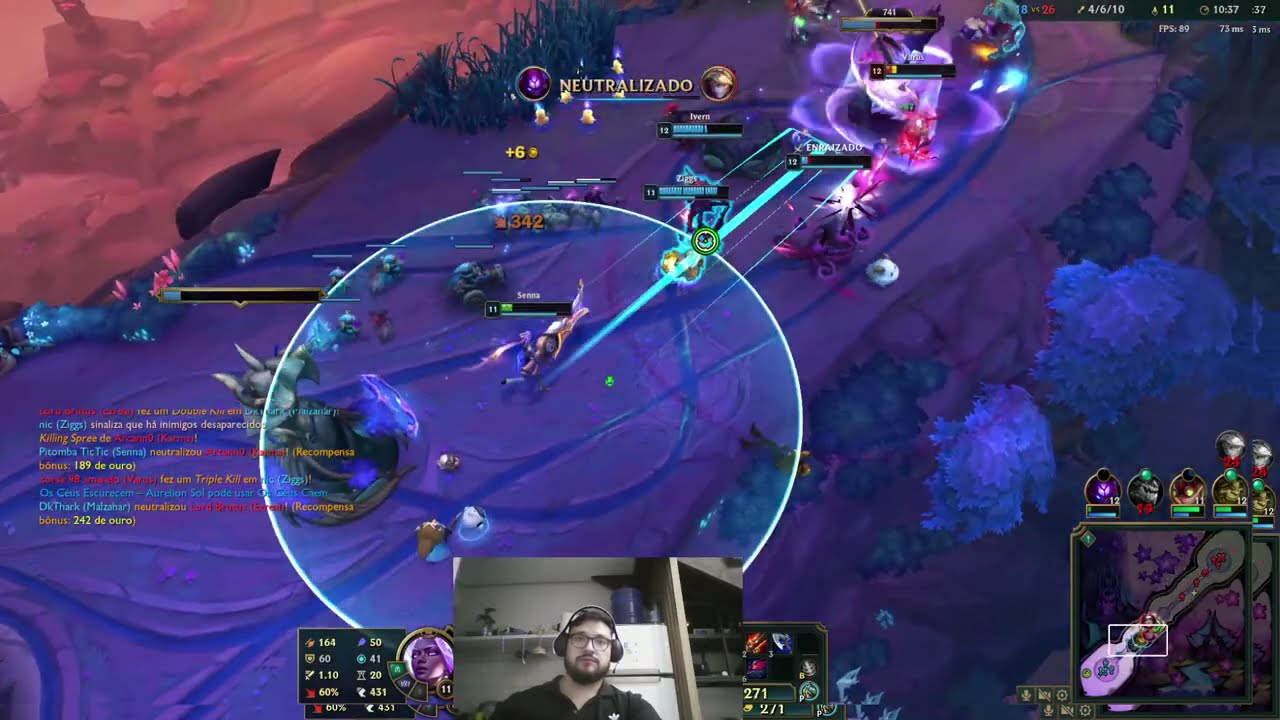 🔴 LIVE LEAGUE OF LEGENDS COM FACECAM!