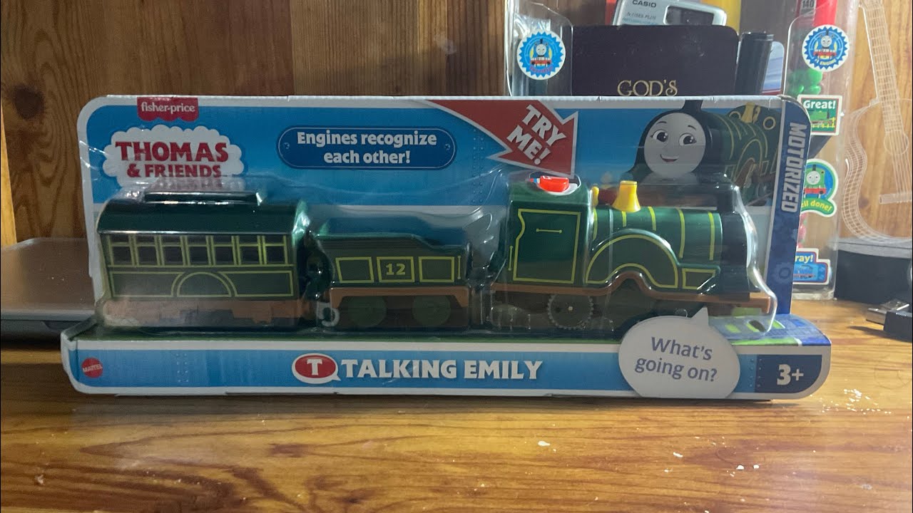 Trackmaster talking Emily unboxing and review (MOST VIEWED VIDEO)