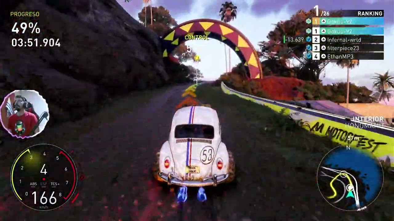 GRAN RACE PIMER LUGAR DE THE CREW MOTOFEST